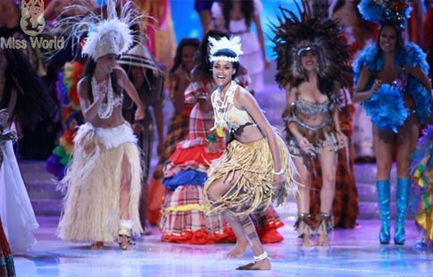 Hoa hậu Mỹ đăng quang Miss World 2010 ảnh 2