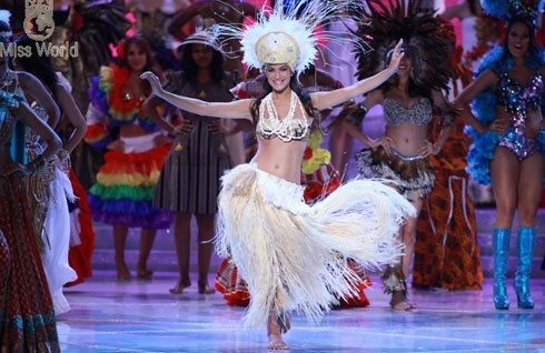 Hoa hậu Mỹ đăng quang Miss World 2010 ảnh 4