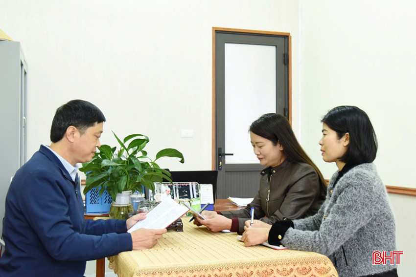 Hà Tĩnh đang tiếp tục tập trung rà soát đội ngũ cán bộ, xây dựng phương án sắp xếp, sáp nhập đơn vị hành chính cấp xã. bqbht_br_noi-vu-da.jpg