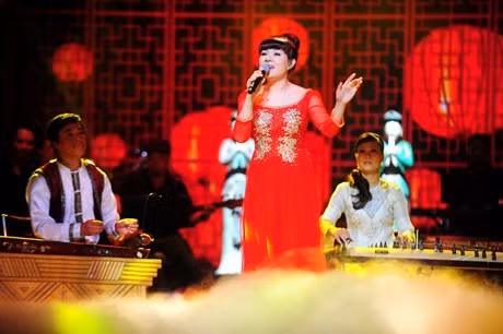 Bùi Lê Mận da diết với "Điệu ví giặm là em". Ảnh: Dân Trí