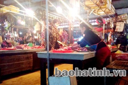 Mặt hàng thịt cơ bản ổn định