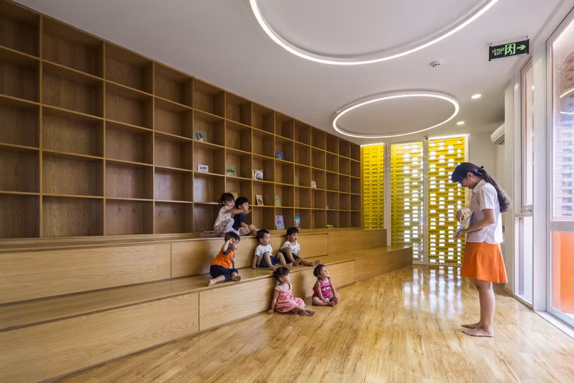 Tạp chí Mỹ ấn tượng với kiến trúc trường mầm non Việt Nam