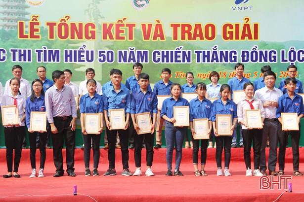 Hơn 407.000 lượt thí sinh thi “Tìm hiểu 50 năm Chiến thắng Đồng Lộc”