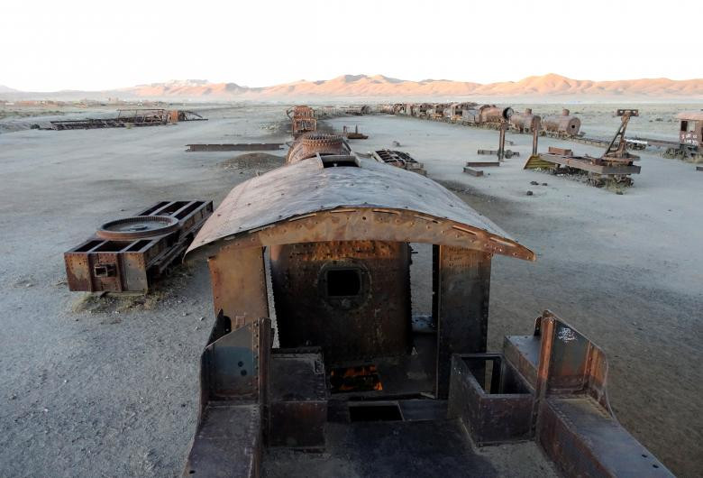 Nghĩa địa tàu hỏa ở Bolivia