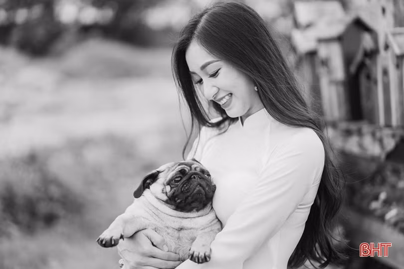 Hoa khôi người Hà Tĩnh duyên dáng trong bộ ảnh áo dài