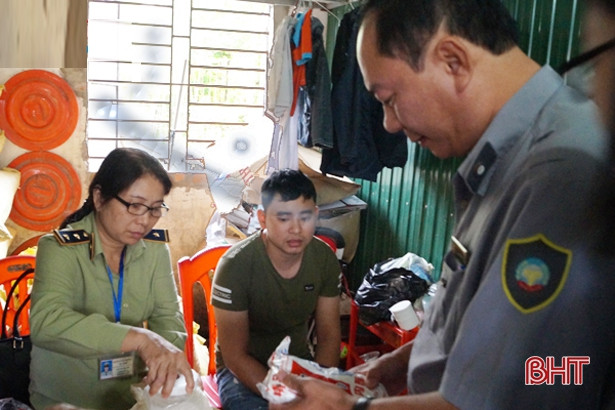 Mẫu kiểm nghiệm đậu phụ ở chợ Vườn Ươm đảm bảo ATVSTP