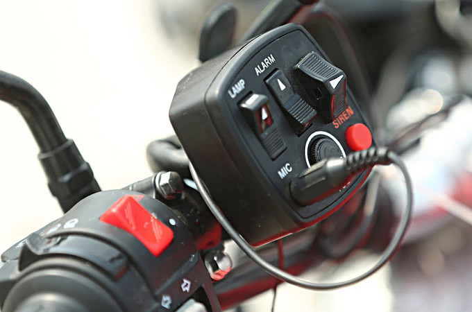 Dàn mô tô đặc chủng của cảnh sát chữa cháy Việt Nam