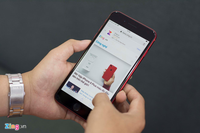 iPhone 8 màu đỏ chính hãng giá 21 triệu đồng