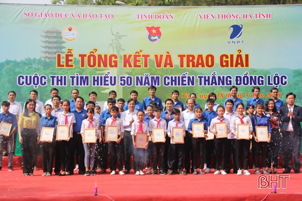 Hơn 407.000 lượt thí sinh thi “Tìm hiểu 50 năm Chiến thắng Đồng Lộc”