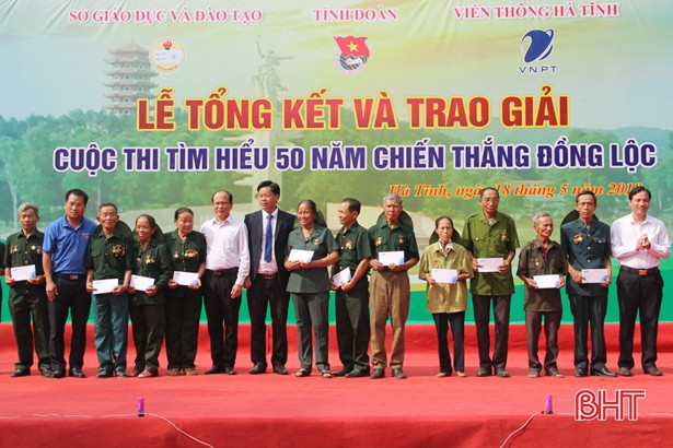 Hơn 407.000 lượt thí sinh thi “Tìm hiểu 50 năm Chiến thắng Đồng Lộc”