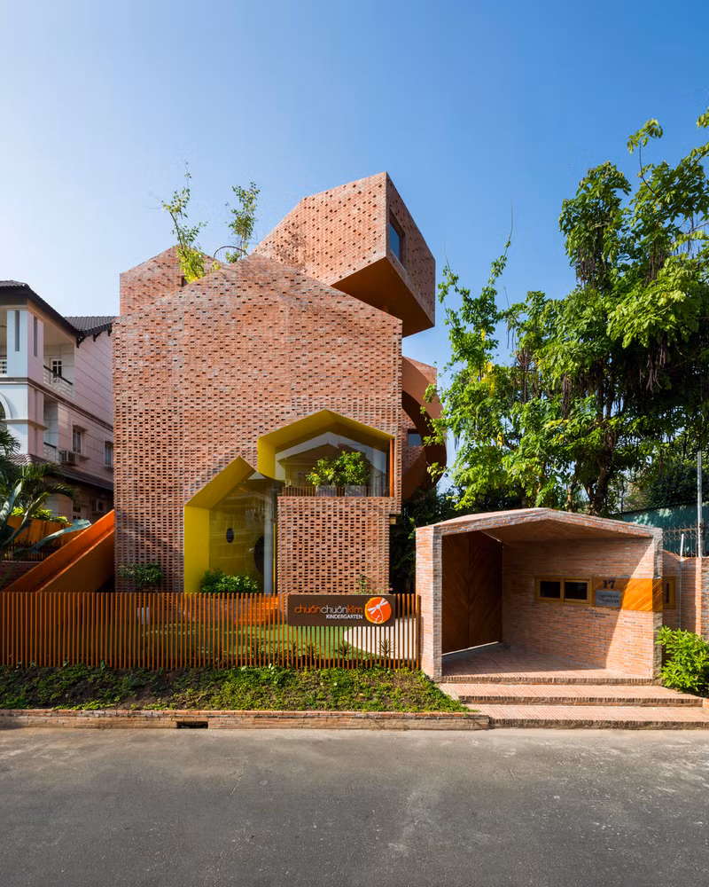 Tạp chí Mỹ ấn tượng với kiến trúc trường mầm non Việt Nam