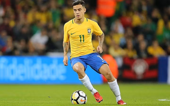 Đội hình mạnh nhất của Brazil ở VCK World Cup 2018