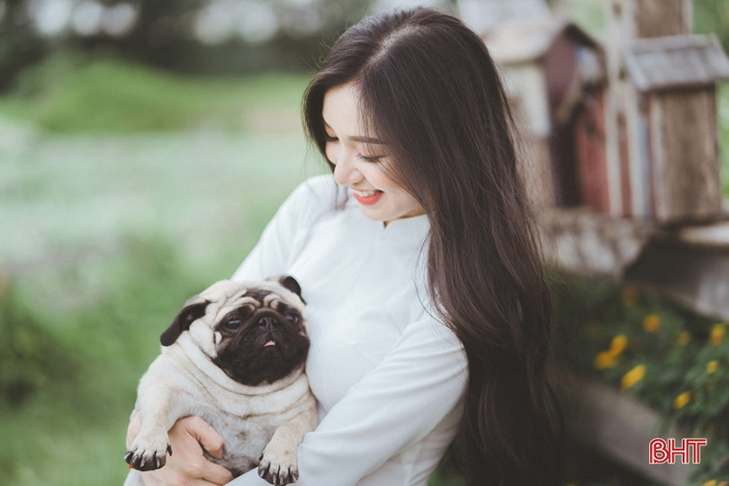 Hoa khôi người Hà Tĩnh duyên dáng trong bộ ảnh áo dài