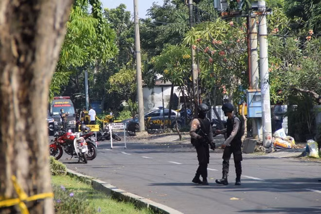Indonesia: Lại nổ bom ở Đông Java làm nhiều cảnh sát bị thương