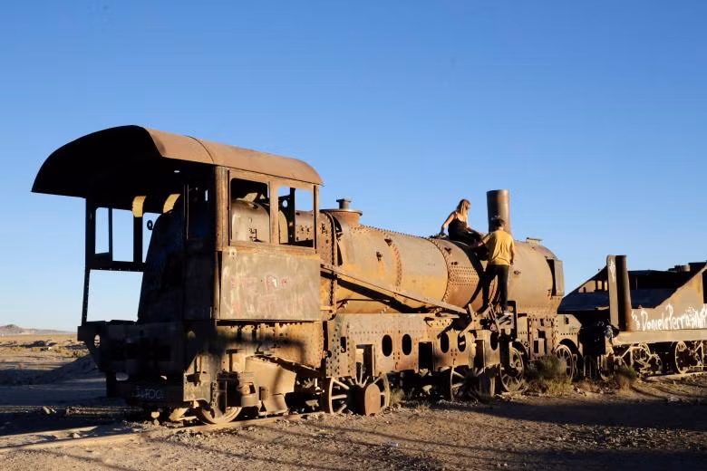Nghĩa địa tàu hỏa ở Bolivia
