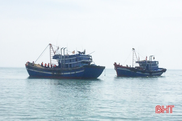 them 2 tau gia cao danh bat sai quy dinh tren vung bien ha tinh bi bat giu