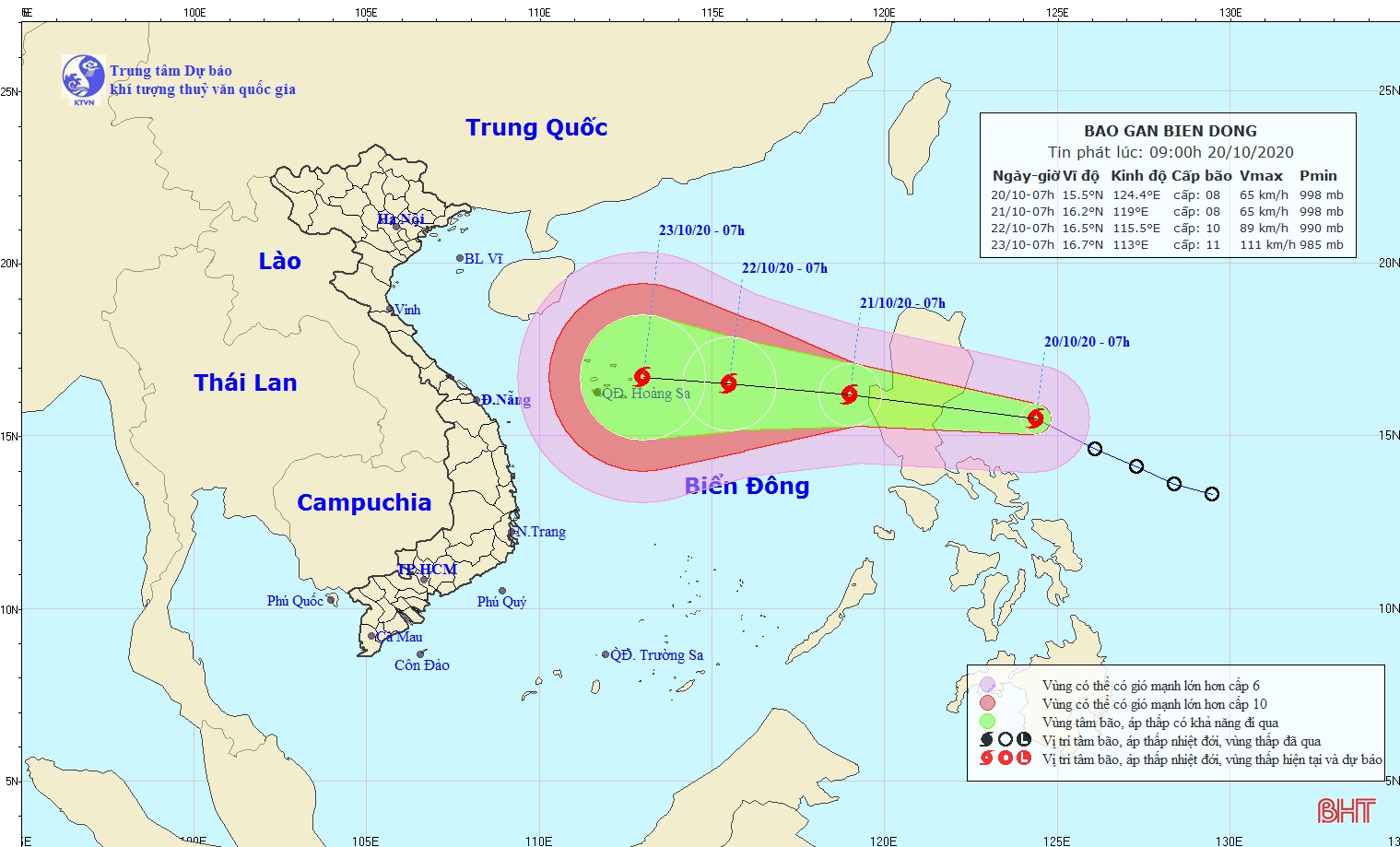 Tin bão gần Biển Đông, cơn bão Saudel
