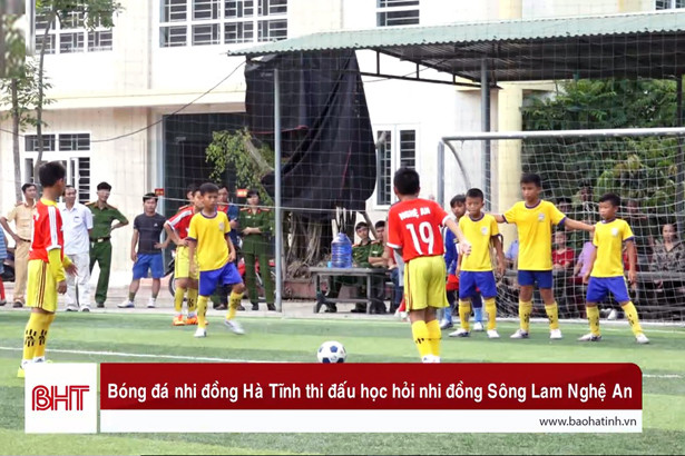 Nhi đồng Hà Tĩnh thắng Thanh Hóa trong trận đầu ra quân