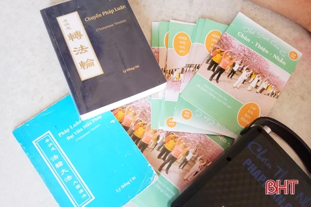 Cẩn thận khi tập Pháp luân công trên địa bàn Hà Tĩnh