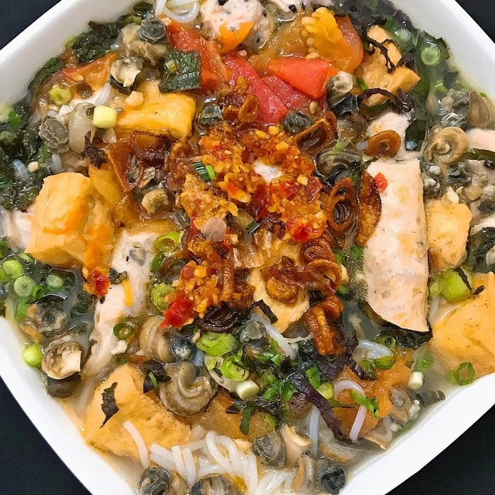 bun oc chuan me nau ca nha deu me