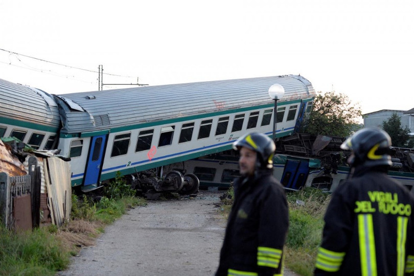Tai nạn tàu hỏa ở Italy, 20 người thương vong