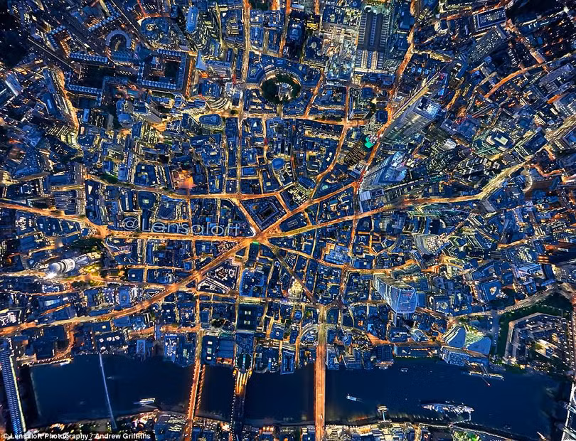 Loạt ảnh chụp New York, London, Sydney từ trên cao đẹp đến choáng ngợp