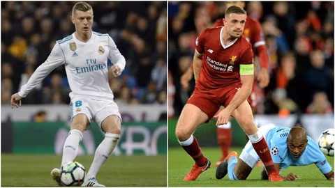 Những cầu thủ hay nhất của Real và Liverpool ở từng vị trí