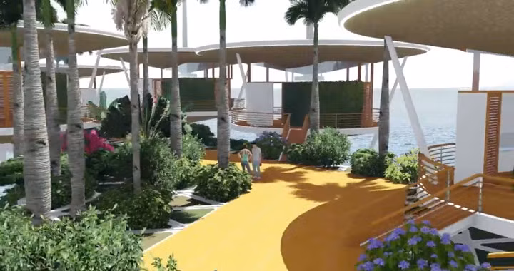 Thành phố nổi đầu tiên trên thế giới