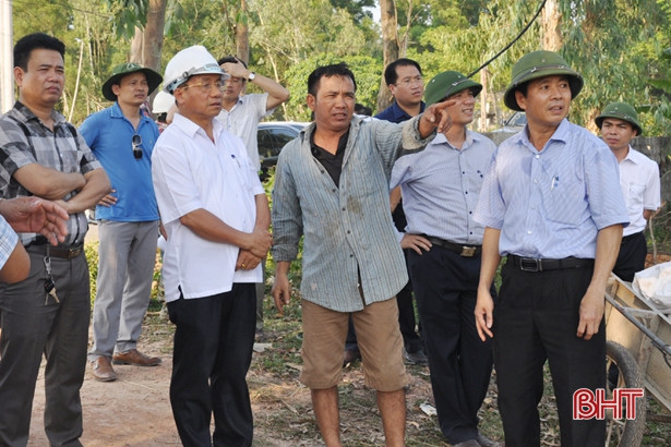 bi thu tinh uy kiem tra tien do cong trinh ky niem 50 nam chien thang dong loc
