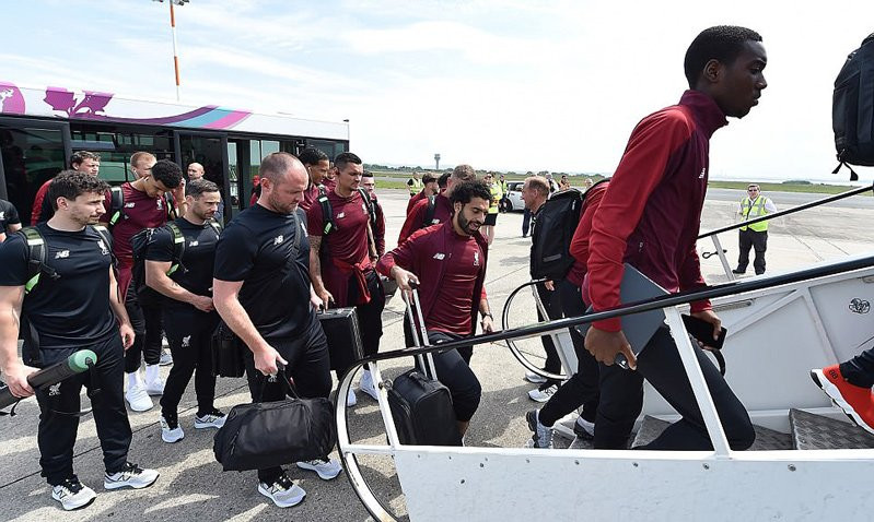 Dàn sao Liverpool khí thế ngút trời bay sang Kiev