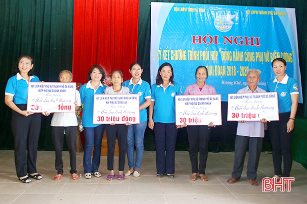 Ký kết chương trình Đồng hành cùng phụ nữ biên cương