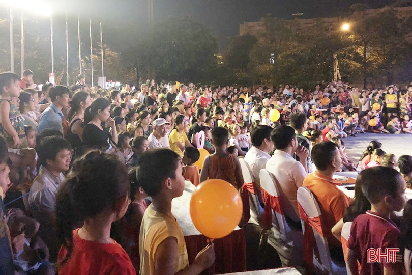 Vui nhộn buổi diễn xiếc miễn phí “Vui cùng thiếu nhi Hà Tĩnh”