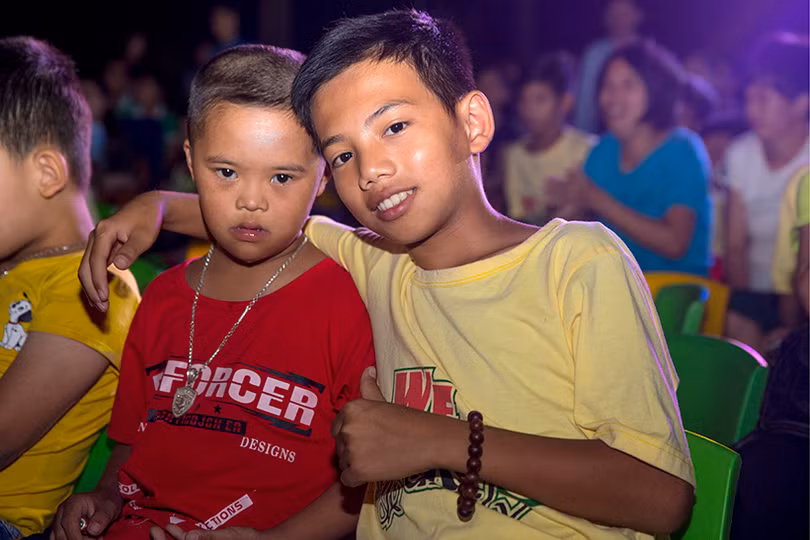 Tết thiếu nhi sớm ở Làng trẻ em mồ côi Hà Tĩnh