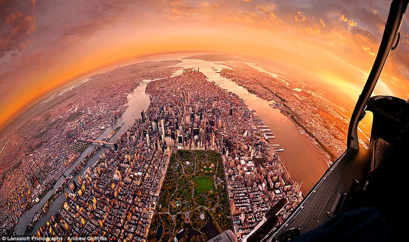 Loạt ảnh chụp New York, London, Sydney từ trên cao đẹp đến choáng ngợp