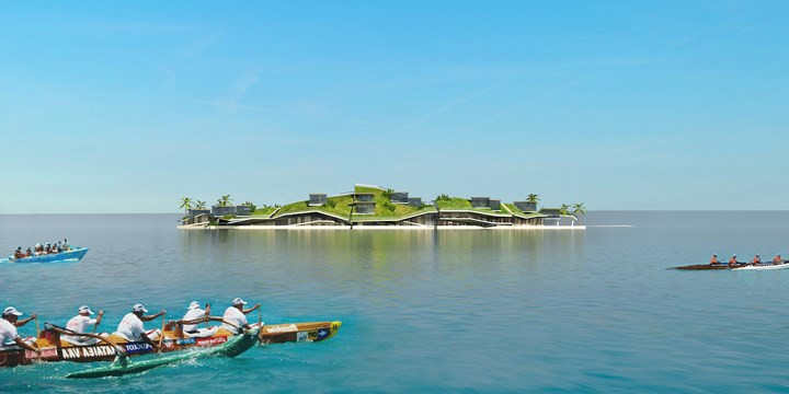 Thành phố nổi đầu tiên trên thế giới