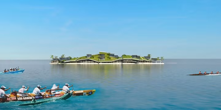 Thành phố nổi đầu tiên trên thế giới