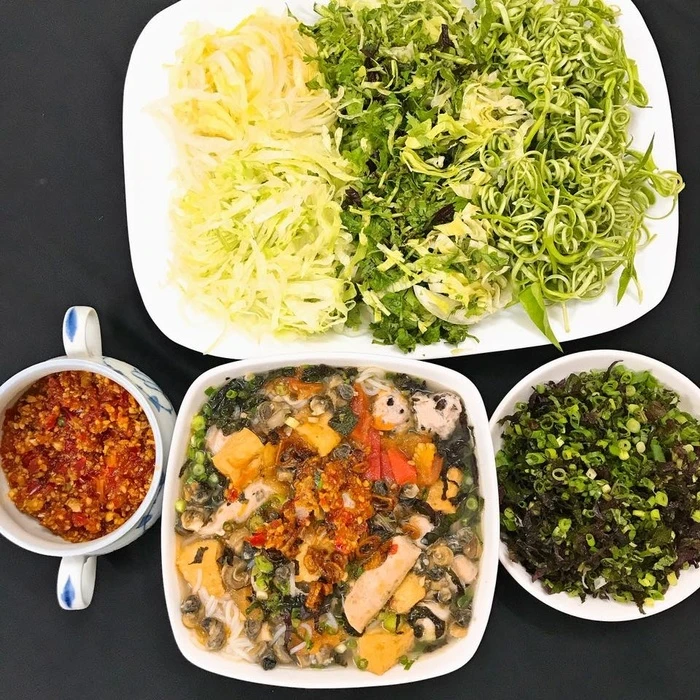 bun oc chuan me nau ca nha deu me