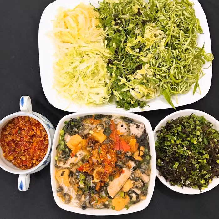 bun oc chuan me nau ca nha deu me