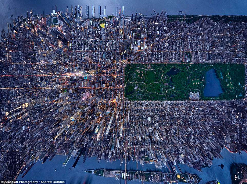 Loạt ảnh chụp New York, London, Sydney từ trên cao đẹp đến choáng ngợp