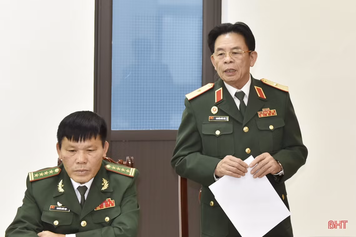 Gặp mặt đoàn đại biểu Hà Tĩnh dự Đại hội đại biểu Hội CCB Việt Nam