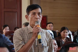 Cử tri kiến nghị sớm có chính sách hỗ trợ khôi phục sản xuất sau thiên tai