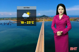 Dự báo thời tiết Hà Tĩnh ngày 6/3: Có mưa vài nơi, thấp nhất 19 độ C