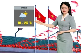 Dự báo thời tiết Hà Tĩnh ngày bầu cử: Sáng mưa nhỏ vài nơi, trưa chiều hửng nắng