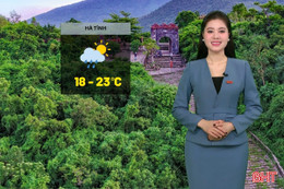 Dự báo thời tiết Hà Tĩnh ngày 14/3: Có mưa nhỏ vài nơi, trời rét