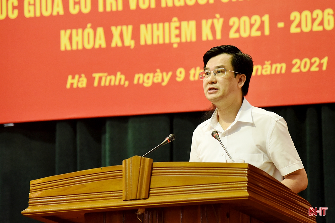 Mỗi ứng cử viên ĐBQH khóa XV tại Hà Tĩnh quyết tâm cao nhất mang lại lợi ích thiết thực cho Nhân dân