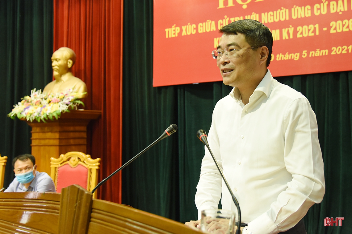 Mỗi ứng cử viên ĐBQH khóa XV tại Hà Tĩnh quyết tâm cao nhất mang lại lợi ích thiết thực cho Nhân dân