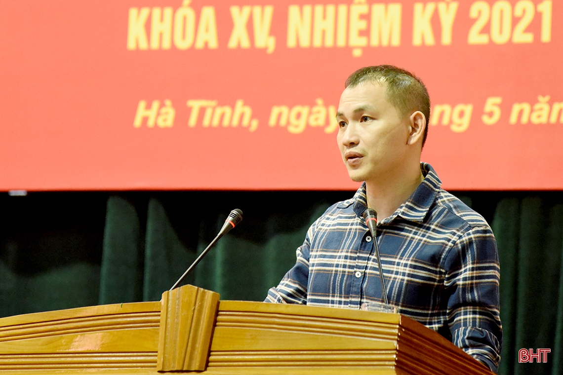 Mỗi ứng cử viên ĐBQH khóa XV tại Hà Tĩnh quyết tâm cao nhất mang lại lợi ích thiết thực cho Nhân dân
