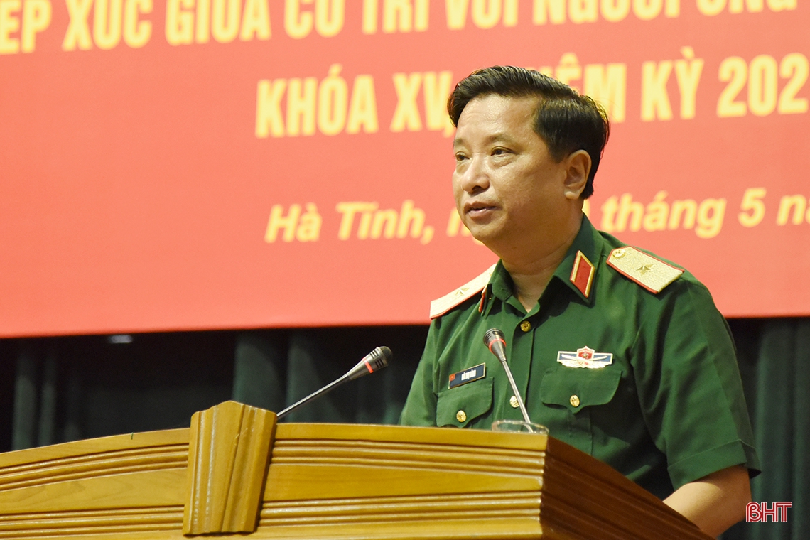 Mỗi ứng cử viên ĐBQH khóa XV tại Hà Tĩnh quyết tâm cao nhất mang lại lợi ích thiết thực cho Nhân dân