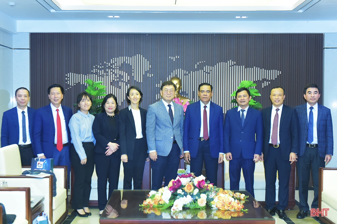 Chủ tịch UBND tỉnh Hà Tĩnh đề xuất KOICA xúc tiến, hỗ trợ địa phương thúc đẩy tăng trưởng xanh