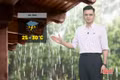 Dự báo thời tiết Hà Tĩnh ngày 21/8: Mưa vừa, mưa to